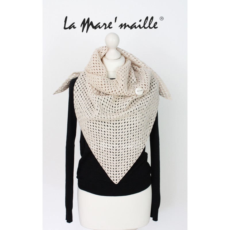 NAPPERON CROCHET CREATION SYLVETTE RAISONNIER ARTISANAt