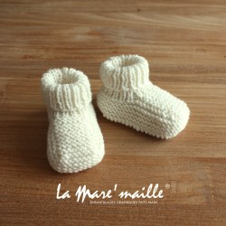 Chaussons bébé montants...