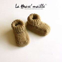 Chaussons bébé montants...