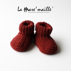 Chaussons bébé montants...