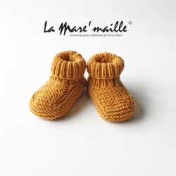 Chaussons bébé montants...