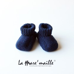 Chaussons bébé montants...