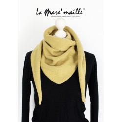 Modèle de châle au tricot...