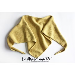 Foulard au tricot Joanne fait main