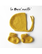 Chaussons et bonnets naissance