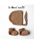 Bonnets et chaussons spécial naissance